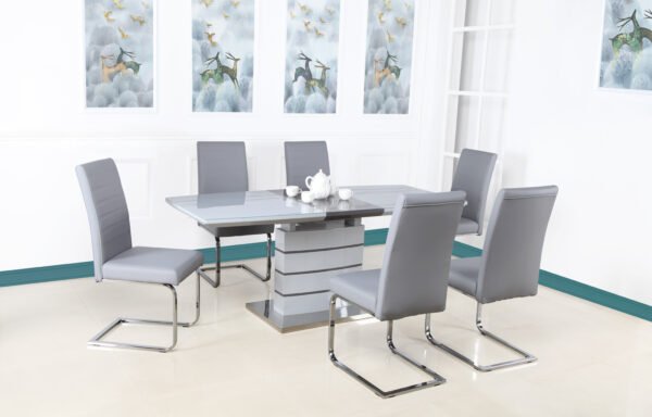 Chantelle Grey Dining Set